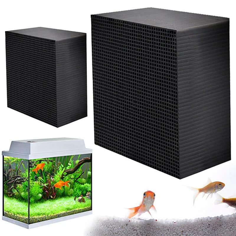 Eco-Aquarium Water Purifier Cubes: Activated Carbon Filter