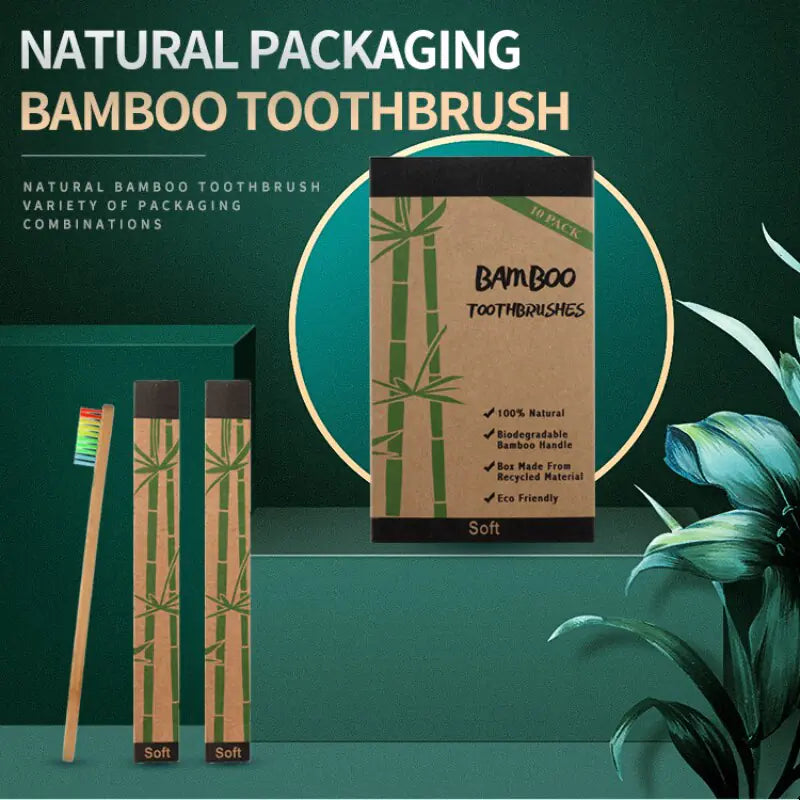 Eco-Friendly Bamboo Toothbrushes