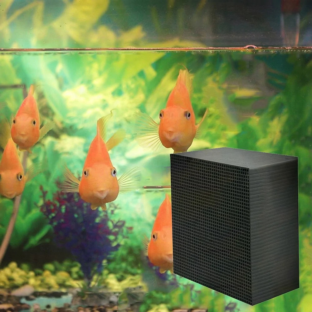 Eco-Aquarium Water Purifier Cubes: Activated Carbon Filter