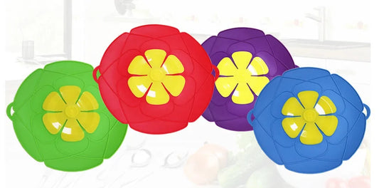 Eco-Friendly Silicone Lid Spill Stopper Pot Cover